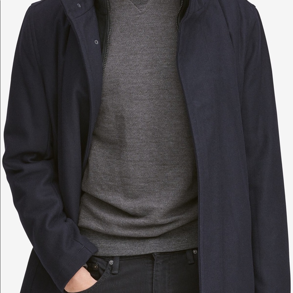 Andrew Marc Coyle car coat NWT